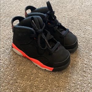 Toddler Jordan 6’s, infared